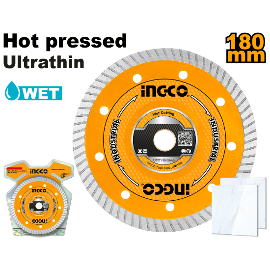 INGCO Turbo Ultrathin Diamond Disc 180x22.2mm DMD031801HT
