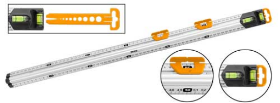INGCO HSR36003 Aluminium Level Ruler 60cm
