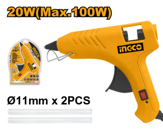 INGCO GG6008 | مسدس شمع حراري 100 واط