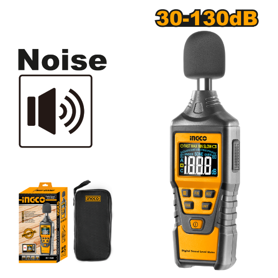 INGCO HETSL01 | فاحص صوت 30-130 دسيبل