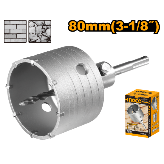 INGCO HCB0801 | قوارة باطون 80 مم مع ممسك