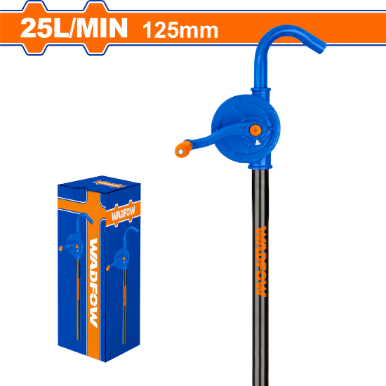 WADFOW Manual Barrel Oil Pump 127cm 25L/min WHY2525