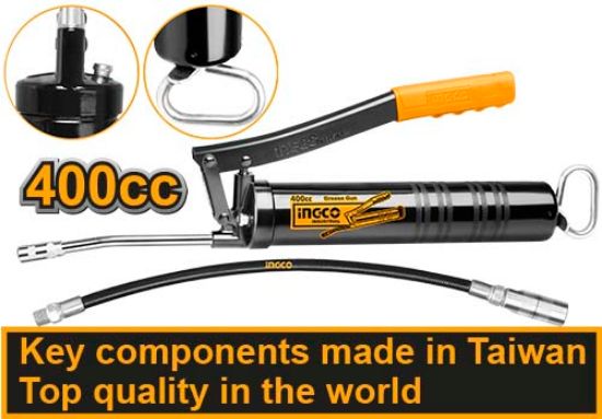 INGCO Grease Gun 400cc 14oz Heavy Duty GRG015001