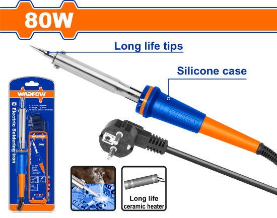 WADFOW Soldering Iron 80W Straight Tip WEL1608