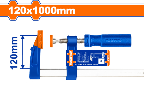 WADFOW Heavy Duty F-Clamp 120x1000mm WCP2125