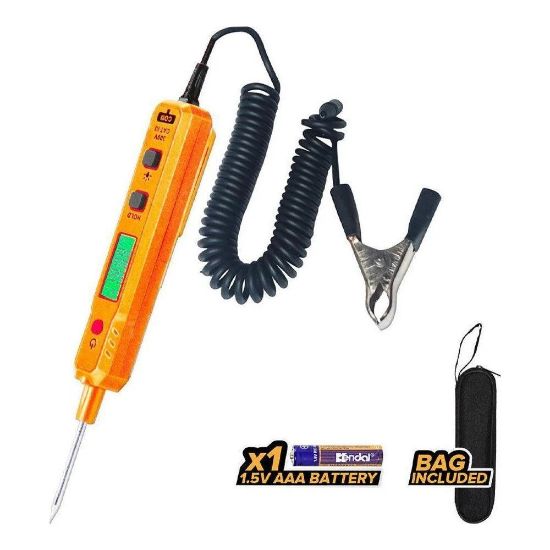 INGCO HSDT417506 Digital Battery Voltage Tester Screwdriver DC 1-100V