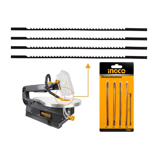 INGCO Scroll Saw Blades 10pcs for SS852 SSB81