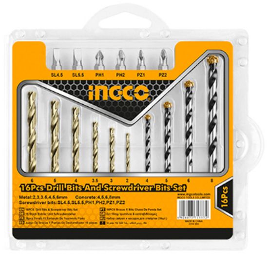 INGCO AKSDB9165 | طقم رؤوس مفك 16 قطعة