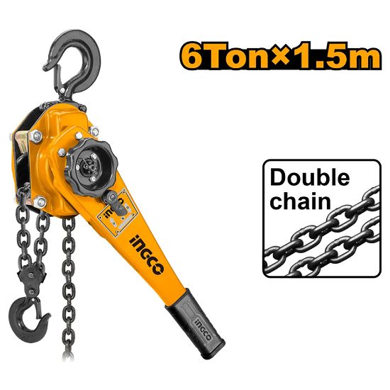 INGCO HSLB0060 Lever Chain Hoist 6 Ton 1.5m