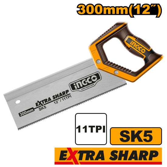 INGCO HMBSB3006 Back Saw 12in 300mm 11TPI SK5