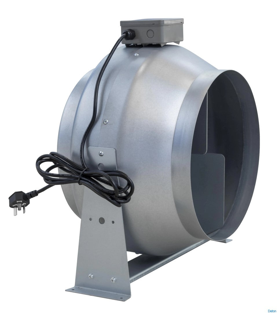 V.E.M. Circular 15CM Inline Duct Fan - AC Rotor Motor