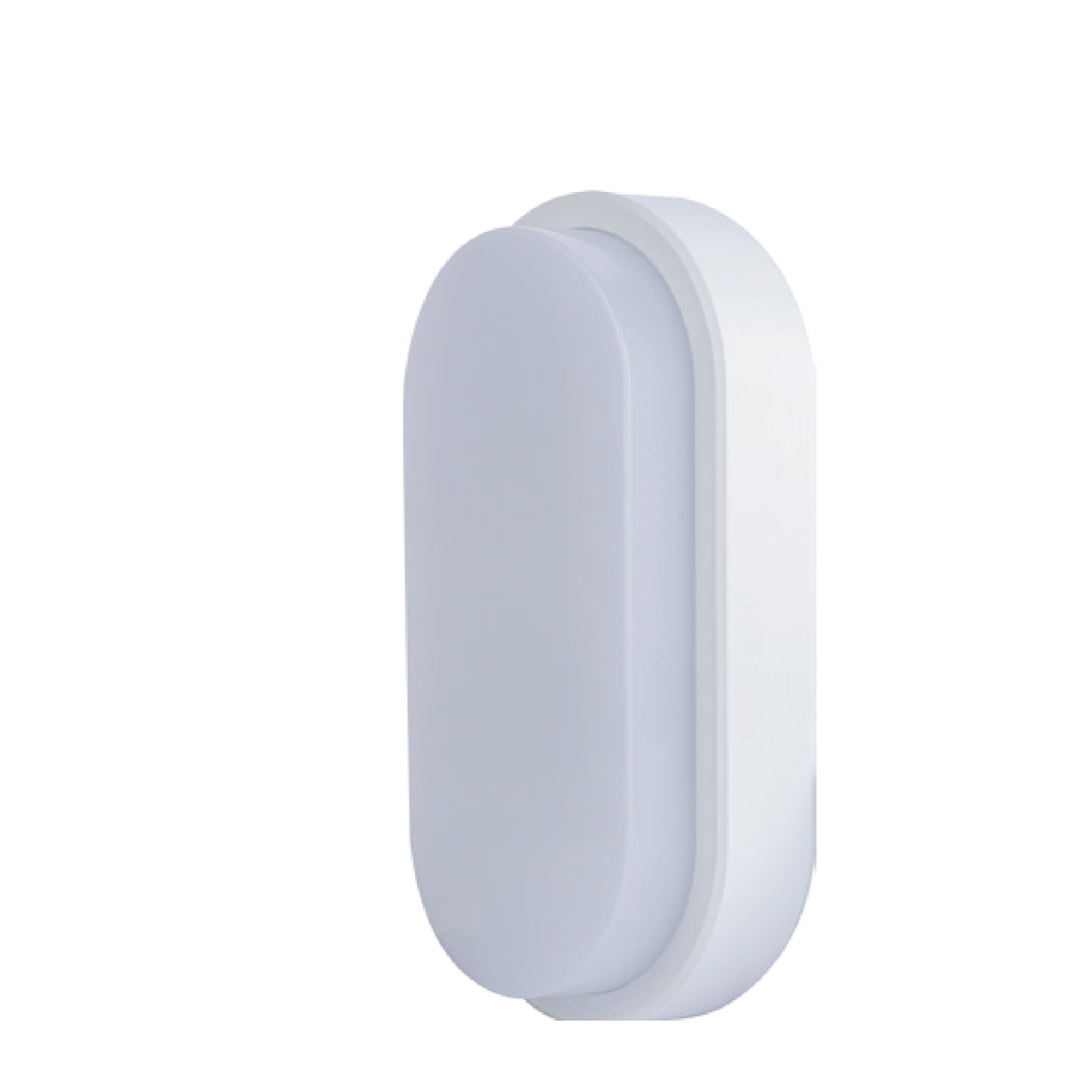 Aura LED bulkhead light 15W oval white