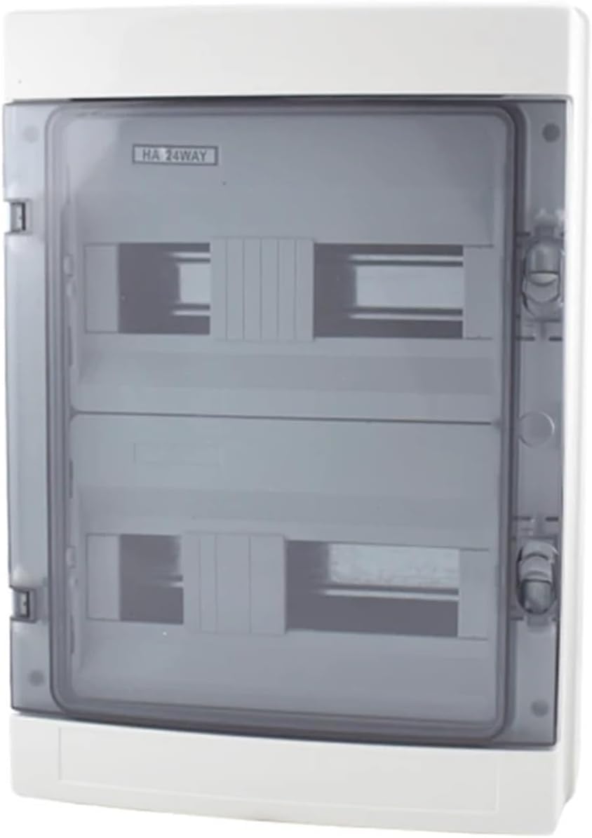 V.E.M. Plastic Distribution Panel 24 Ways IP65 295x420x140mm