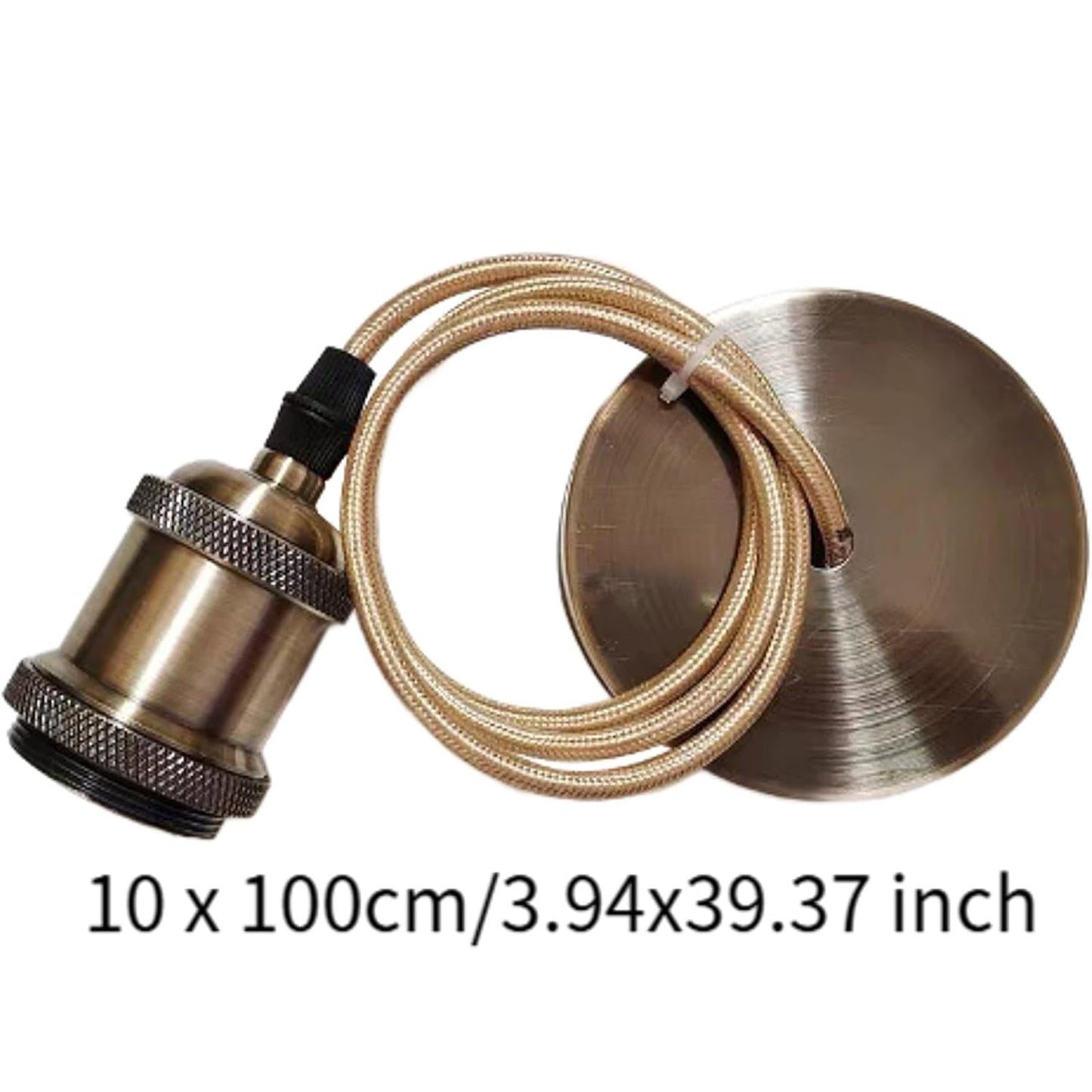 AURA Lamp Holder – Antique Brass (AB) - Azar Group