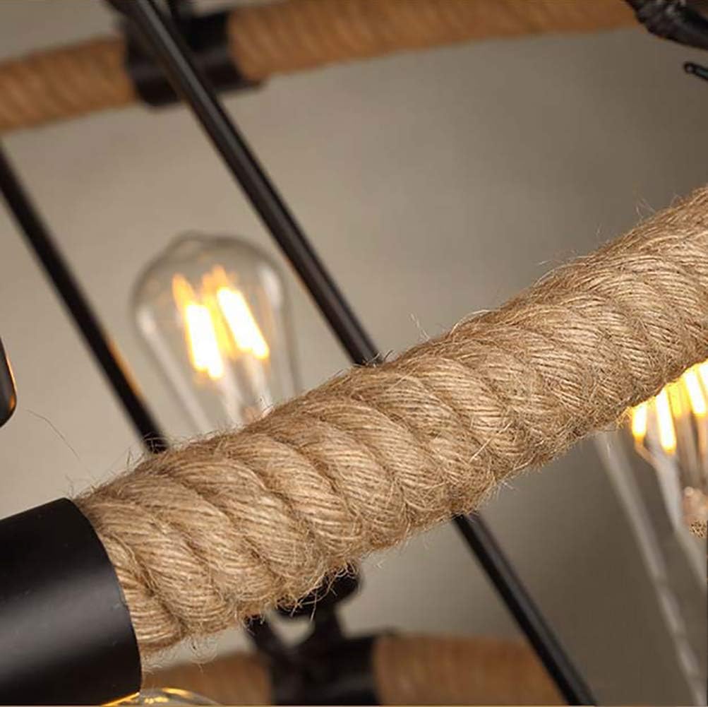 AUR -PEND-8801-D8 Ganges 8 Light Up Chandelier with Black Finish