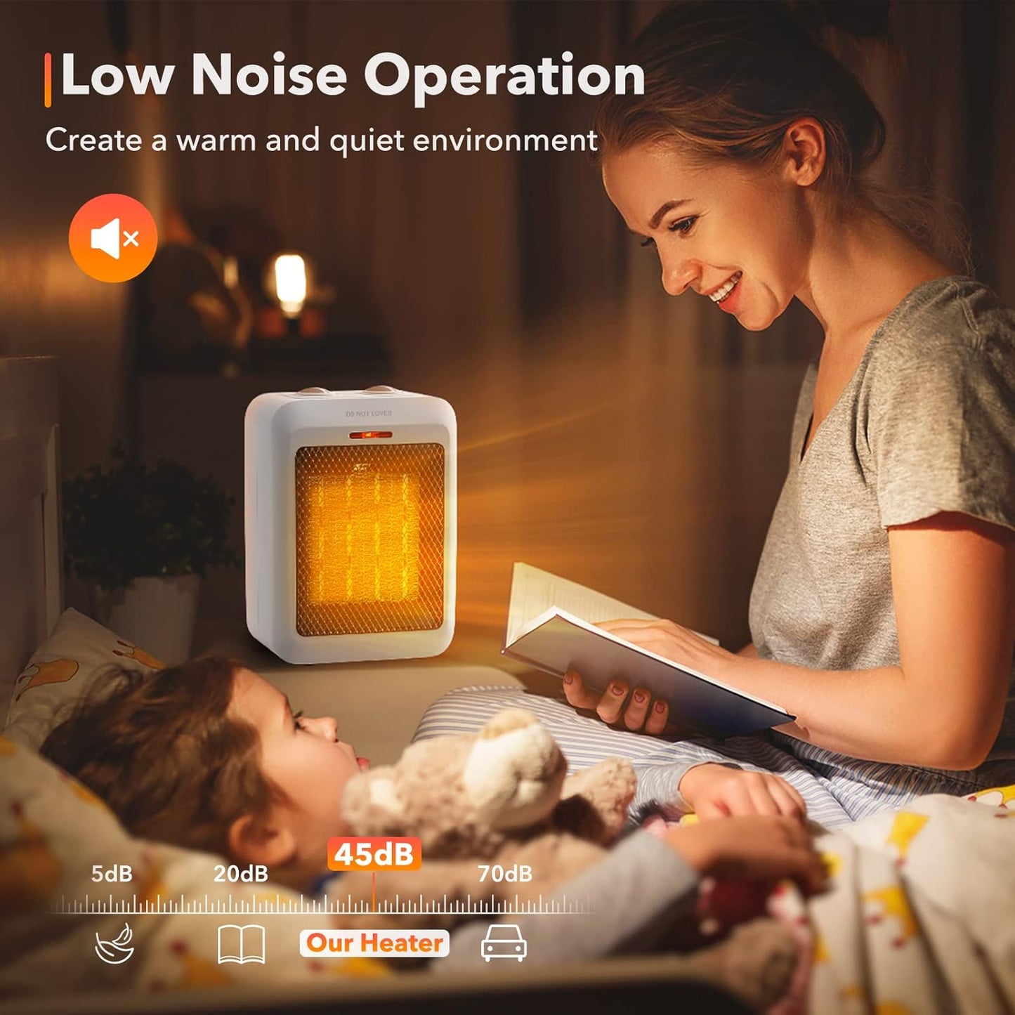 VEM PTC Heater 750W - 1500W Potop Besecure