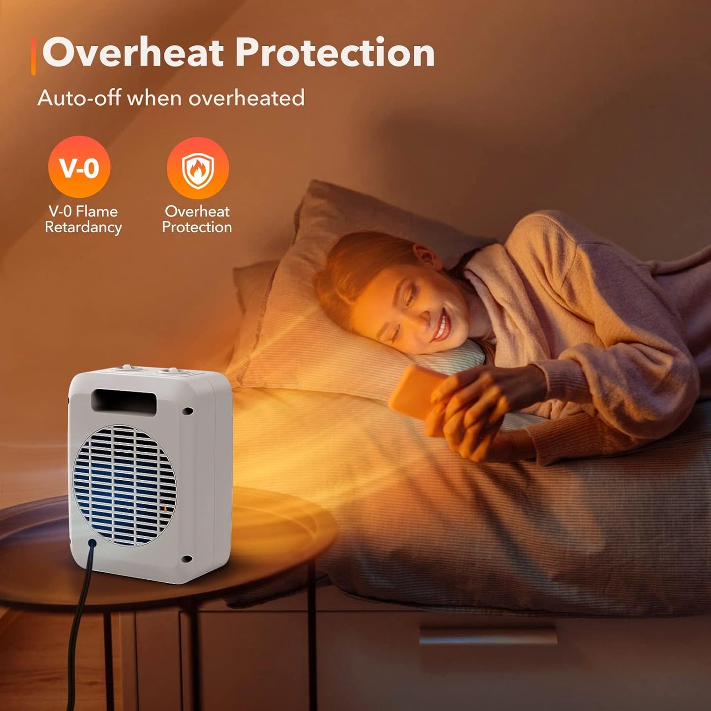 VEM PTC Heater 750W - 1500W Potop Besecure