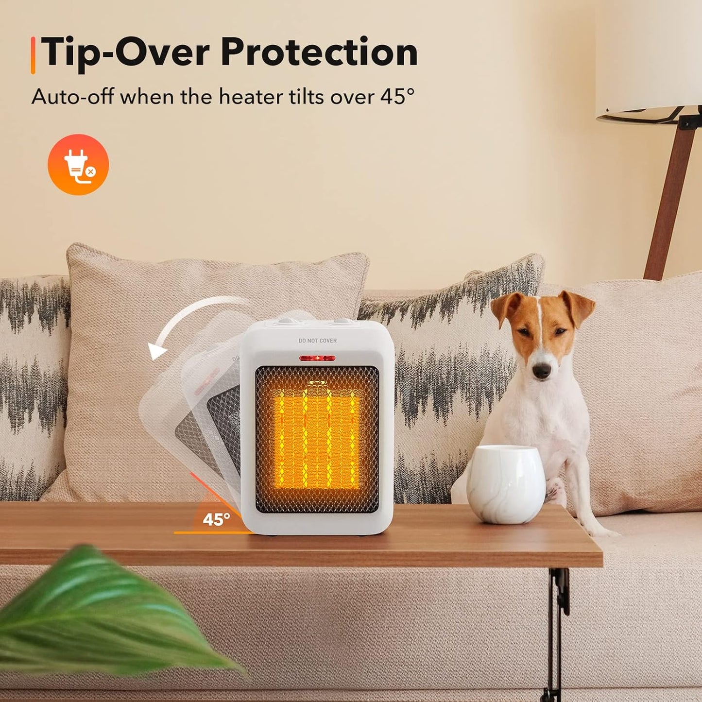 VEM PTC Heater 750W - 1500W Potop Besecure