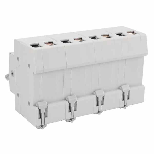 GEYA GYHO8 4P manual changeover switch, side view