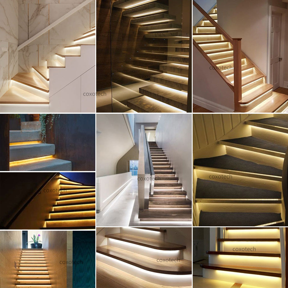 V2-STEP LED Stair Induction Controller System (Motion Sensor, 500W Capacity)