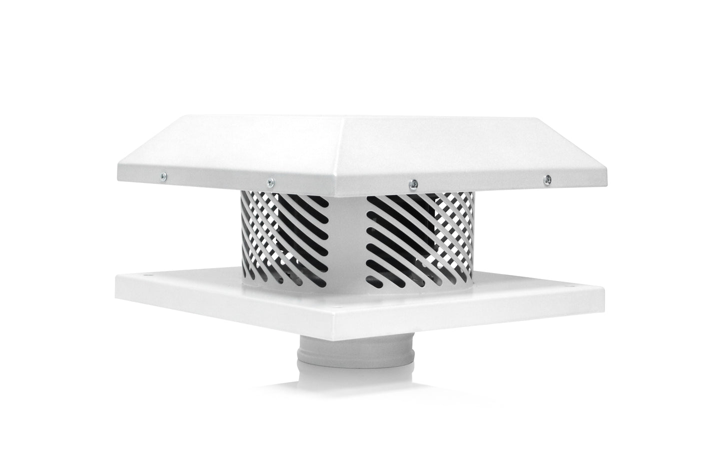 VEM-HEE-100IZR 4-Inch White Roof Mounted Exhaust Fan 220V Centrifugal Roof Fan