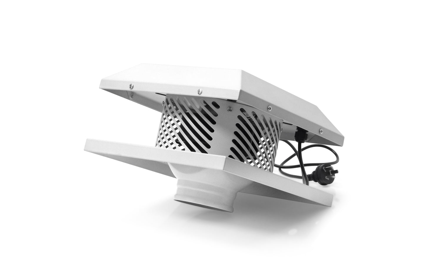 VEM-HEE-100IZR 4-Inch White Roof Mounted Exhaust Fan 220V Centrifugal Roof Fan