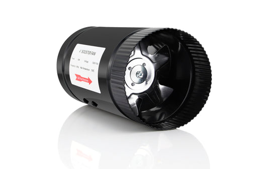 VEM-HI-100IS 4-Inch Inline Duct Booster Fan