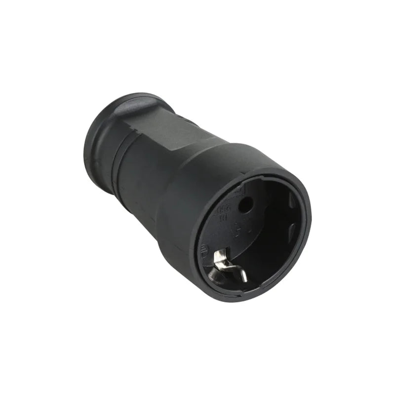 V.E.M. Rewirable Socket 16A 250V (Black) - 1620LN V.E.M.