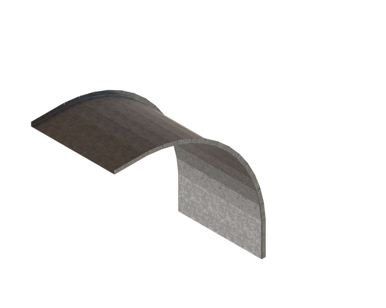 Cover for Vertical Inside Bend of Cable Tray W:600MM T:1.5MM Pre-Galvanized