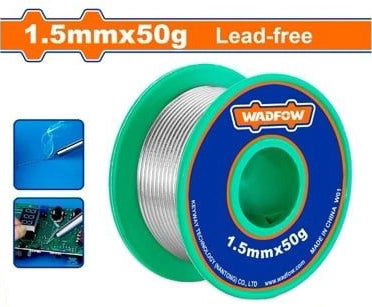 WADFOW 1.5mmx50g Lead-Free بكرة شريط قصدير Wadfow