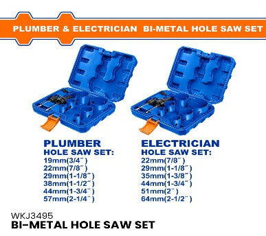 WADFOW Plumber & Electrician طقمين خراقات