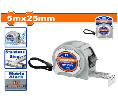 WADFOW (5x25)m Stainless متر ستانلستيل Wadfow