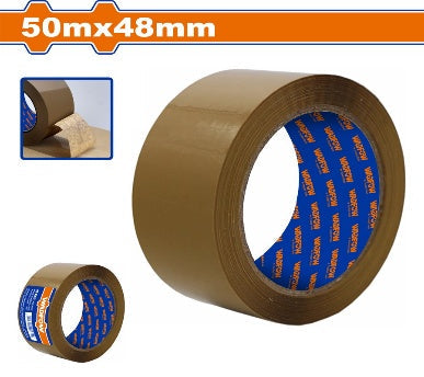 WADFOW 50 m x 48 mm BOPP تلزيق عريض بني Wadfow