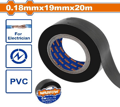 WADFOW 20 m (0.18x19) mm PVC شرتيتون اسود Wadfow