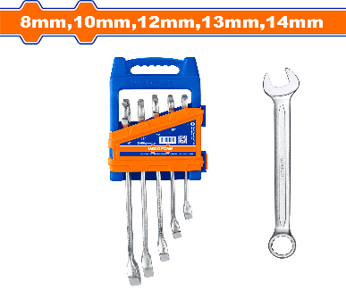 WADFOW 5 Pcs (8,10,12,14)mm طقم شق مسنن Wadfow