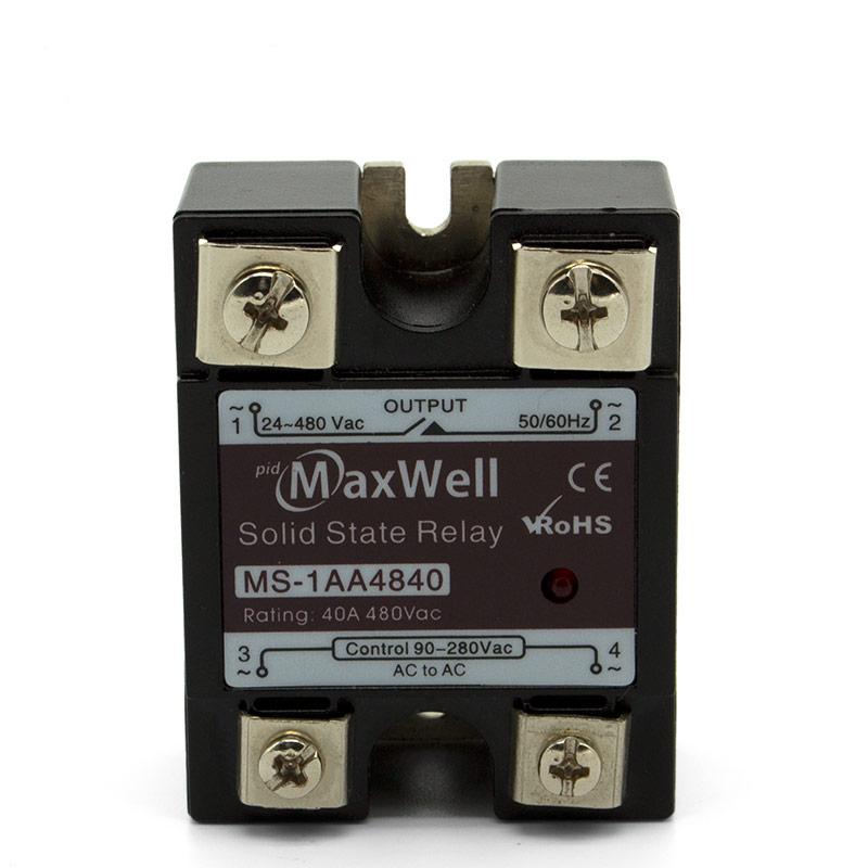 AC Input AC Load SSR Solid State Relay - Maxwell - Azar Group