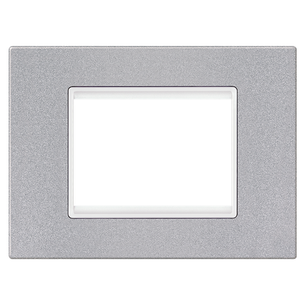 Aling-Conel Basic Silver Series Cover Frame (3M & 4M) Aling Conel
