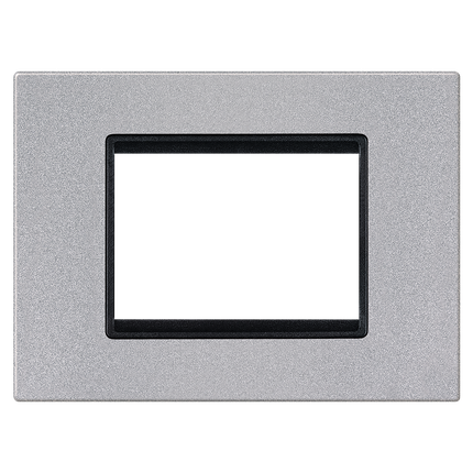 Aling-Conel Basic Silver Series Cover Frame (3M & 4M) Aling Conel