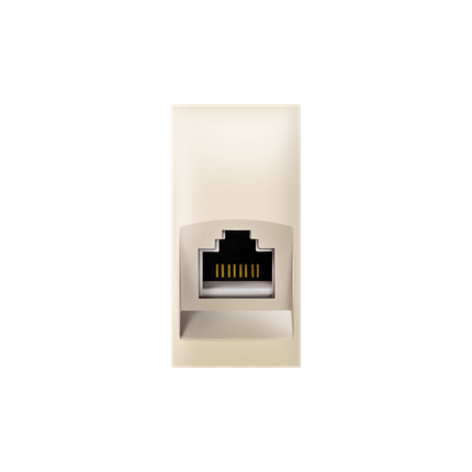 Aling-Conel Experience Data Socket RJ45 Cat6 UTP (1M) - Art. 74223 Aling Conel
