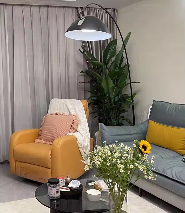 AUR - FL - RL9020 - L Modern Arc Floor Lamp - Aura Lighting - Azar Group