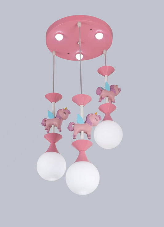 AUR - KID - 1939 Magical Unicorn Ceiling Light - Lighting - Aura Lighting - Azar Group