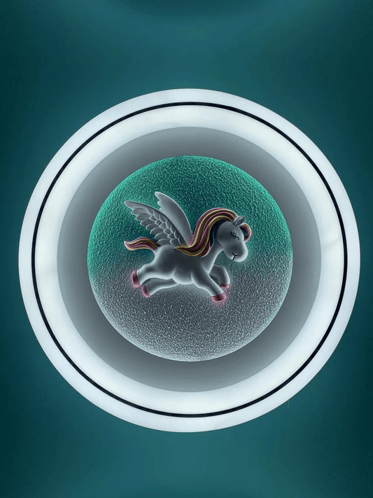 AUR - KID - 3075 Magical Unicorn Ceiling Light - Lighting - Aura Lighting - Azar Group