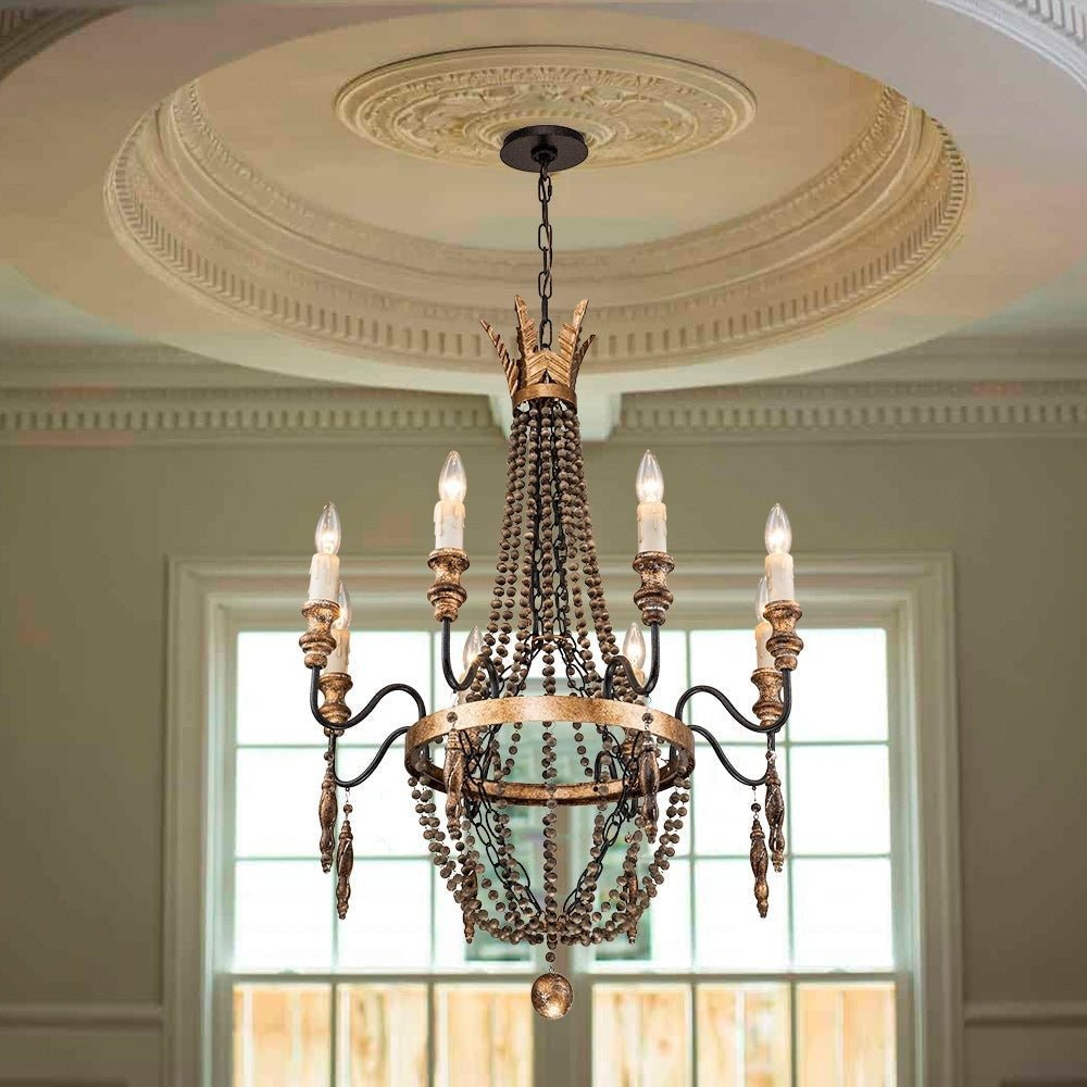 AUR - PEND - SY88050 - D12 Troy Lighting Delacroix 12 - Light Chandelier - Lighting - Aura Lighting - Azar Group