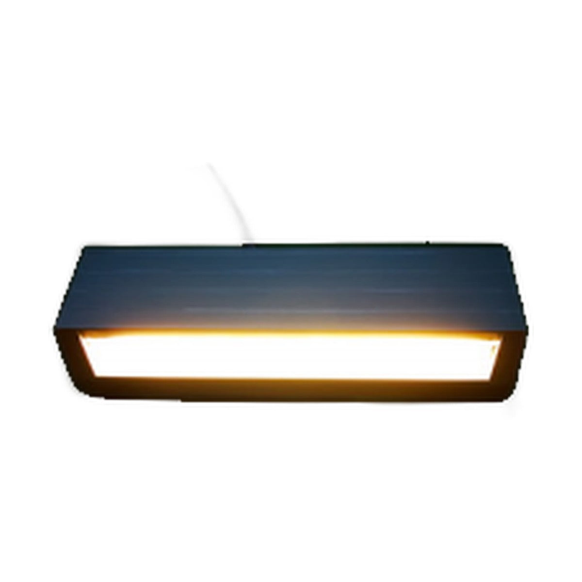 AURA Outdoor Wall Washer Light – Dark Grey, 20 cm (12W, Warm White 3000K)
