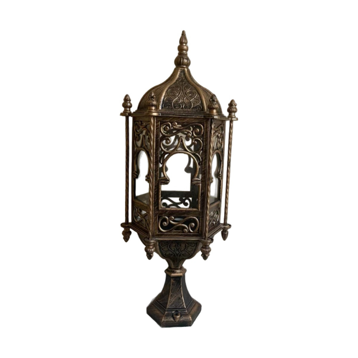 Aura Outdoor Fence Lamp AUR-ODL-9272F-AB Aura Lighting