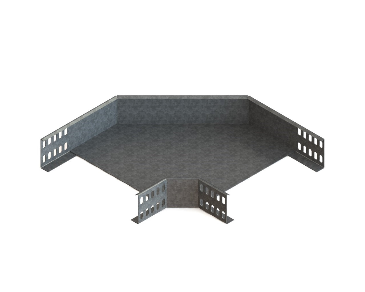 90° Horizontal Bend of Cable Tray Trunking H:50MM W:400MM T:1.2MM Pre-Galvanized