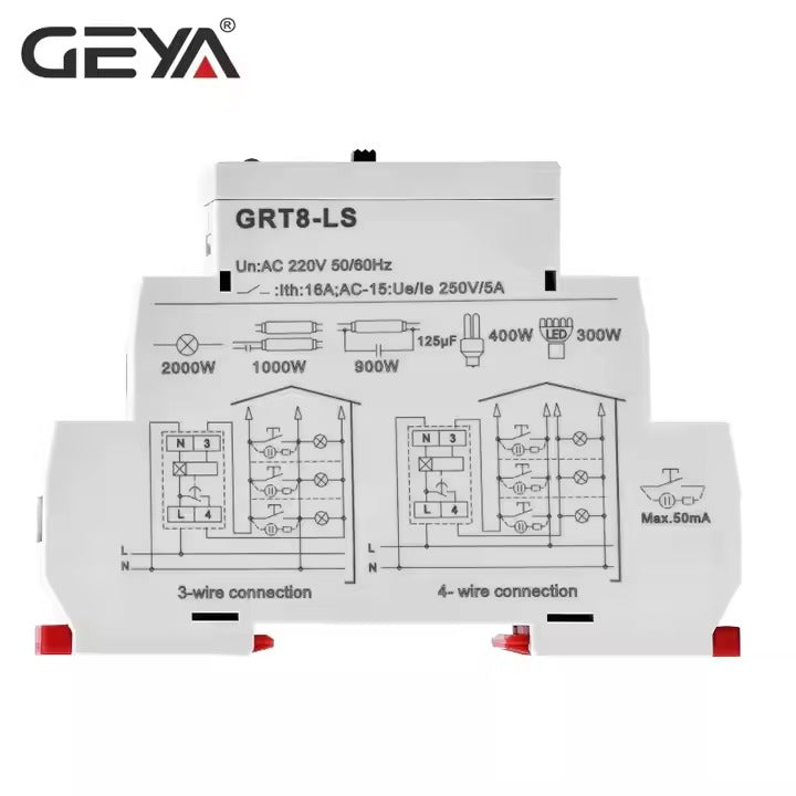 GEYA GRT8 - LS Staircase Switch - GEYA - Azar Group