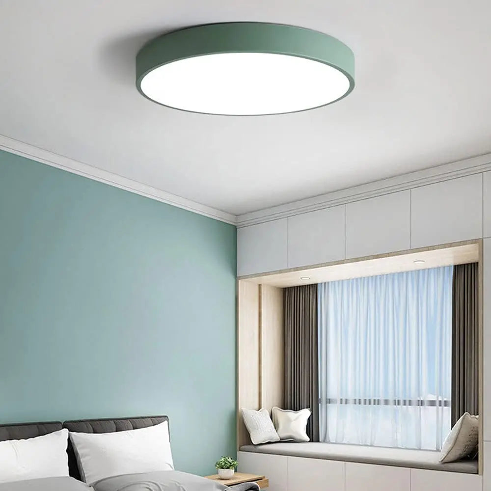 Green Macaron LED 50CM 100W Ceiling Light 4000K - Aura Lighting - Azar Group