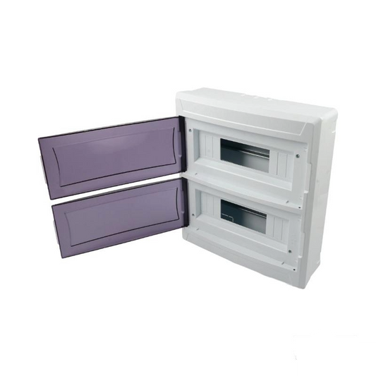 24-Way Surface Mounted Fuse Box – IP40