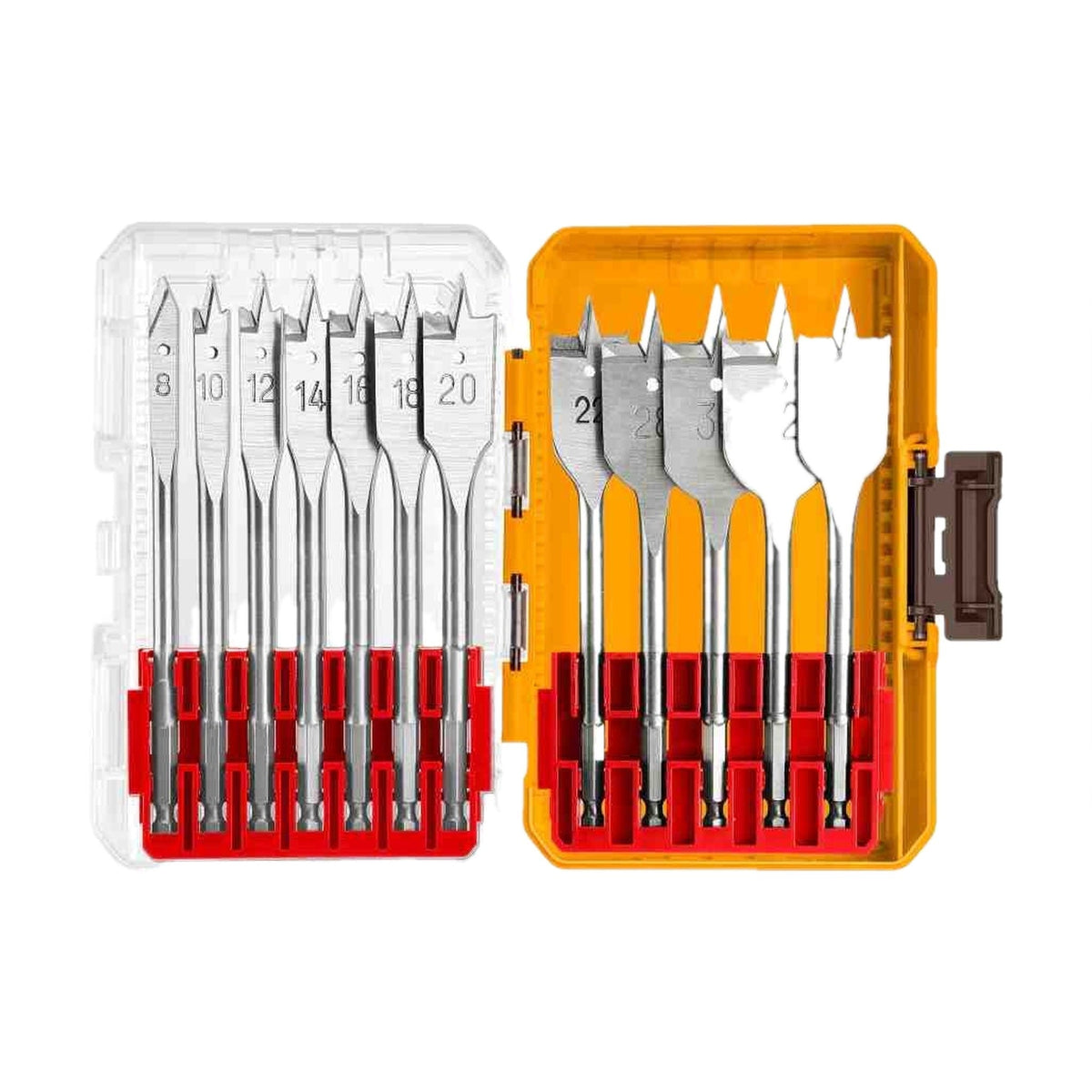 INGCO AKDL1206 Flat Wood Drill Bit Set 12 pcs